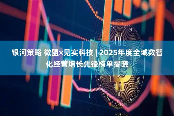 银河策略 微盟×见实科技 | 2025年度全域数智化经营增长先锋榜单揭晓