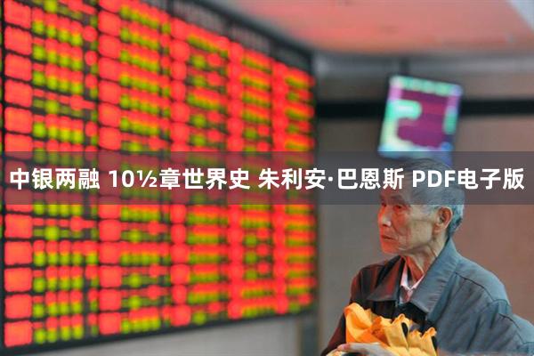 中银两融 10½章世界史 朱利安·巴恩斯 PDF电子版